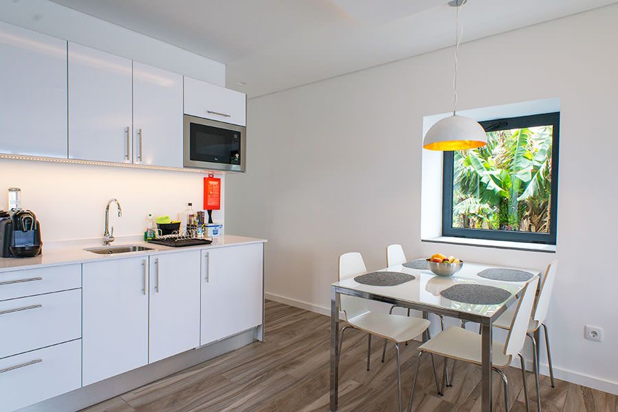 Kitchen Villa Palmeira Quinta Golfinho