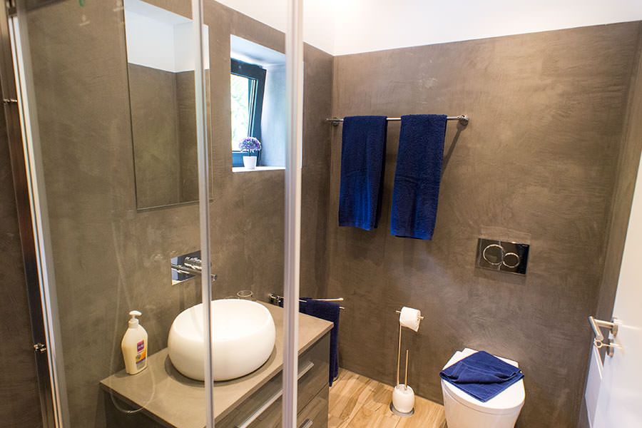 Quinta Golfinho, Villa Rosa bathroom